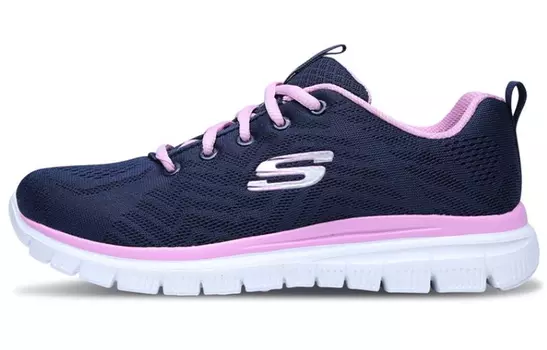 Кроссовки Skechers Graceful Get Connected Lifestyle, темно-синий/розовый