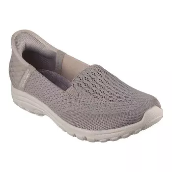 Женская обувь Skechers Hand Free Slip-ins Relaxed Fit Reggae Fest 2.0 Guiding, цвет Taupe