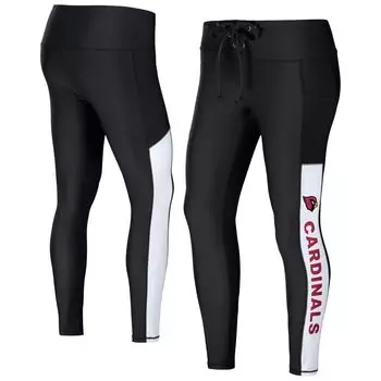 Женская одежда от Erin Andrews Черные леггинсы Arizona Cardinals