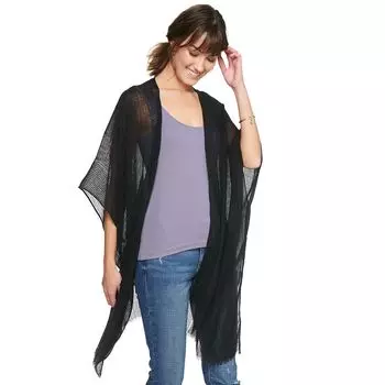 Женская одежда Sonoma Goods For Life открытого плетения Ruana Sonoma Goods For Life