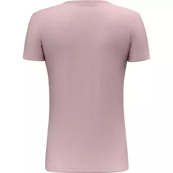 Женская однотонная футболка с выпуском DRI Salewa, розовый
