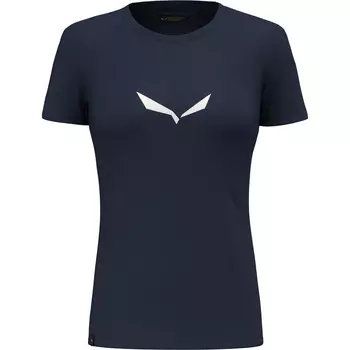 Женская однотонная футболка с выпуском DRI Salewa, синий