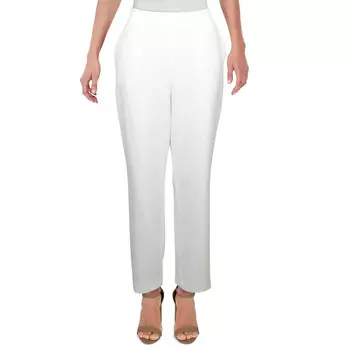 Женская офисная рабочая одежда, брючные брюки Kasper, цвет Vanilla Ice