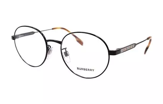 Оправа для женских очков Burberry с логотипом, черный