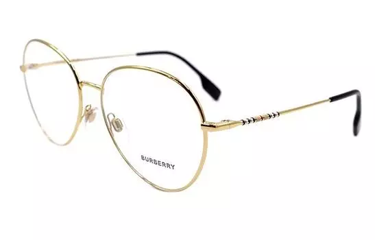 Оправа для женских очков Burberry, золотой / черный