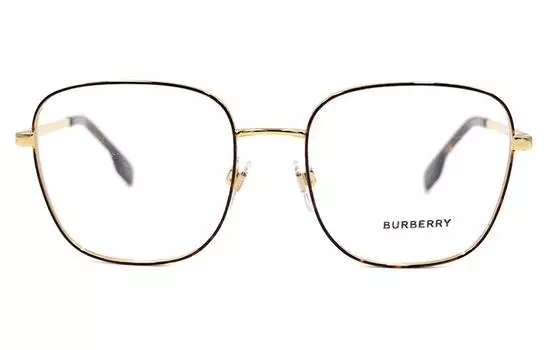 Оправа для женских очков Burberry Monogram, черный / золотой