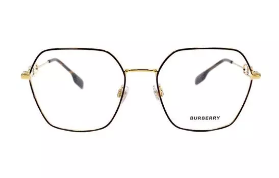 Оправа для женских очков Burberry, золотой / леопардовый