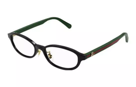 Оправа женская Gucci с линзами, черный / зеленый / красный