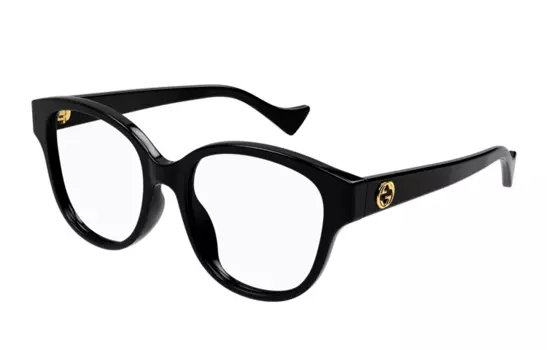 Оправа женская Gucci Wayfarer, черный / золотой