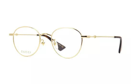 Очки женские Gucci оптические, золотой
