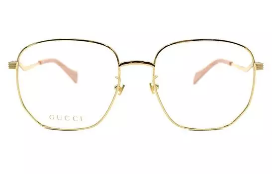 Оправа женская Gucci оптическая, золотой / розовый