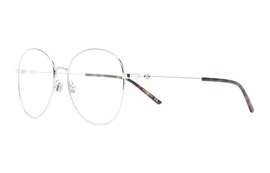Очки женские Gucci в тонкой оправе, серебряный