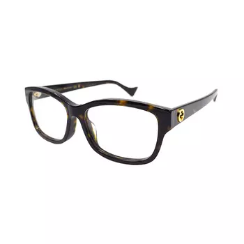 Оправа оптическая женская Gucci Wayfarer, коричневый / золотой