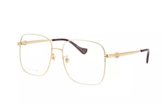 Женские очки Gucci, золотой
