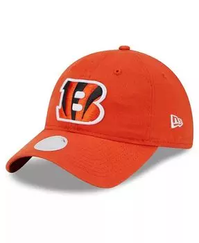 Женская оранжевая регулируемая шапка Cincinnati Bengals Main Core Classic 2.0 9TWENTY New Era, оранжевый