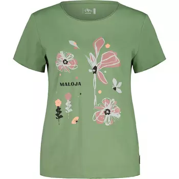 Женская ПадолаМ Футболка Maloja, зеленый