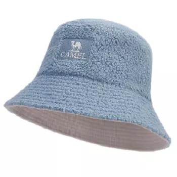 Женская панама из полиэстера CAMEL, Haze Blue