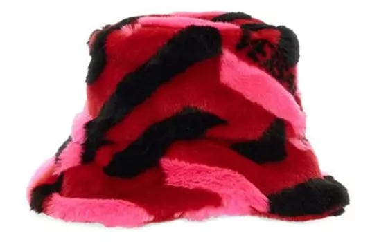 Женская панама из полиэстера VERSACE, красный/черный