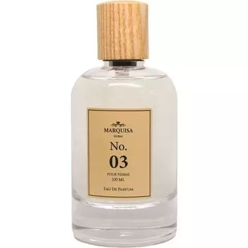 Женская парфюмированная вода marquisa dubai no pour femme Marquisa Dubai No.03 Pour Femme, 100 мл