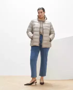 Женская парка А-силуэта Couchel, бежевый