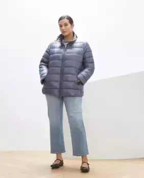 Женская парка А-силуэта Couchel, голубой