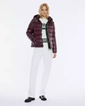 Женская парка на подкладке и подкладке Andam, бордовый