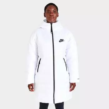 Женская парка с капюшоном Nike Sportswear Therma-FIT, белый
