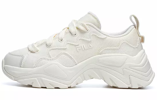 Женская парусиновая обувь Fila Fishbone, молочно-белый