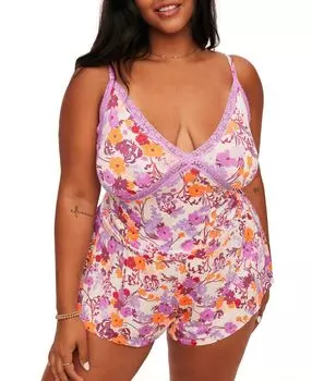 Женская пижама больших размеров Lila, комплект из майки и шорт Adore Me