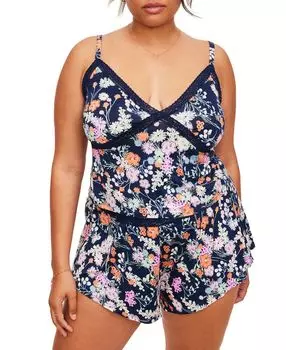 Женская пижама больших размеров Lila, комплект из майки и шорт Adore Me