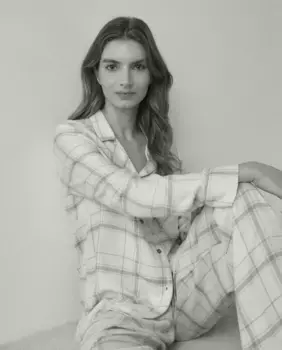 Женская пижама-рубашка nfasis, белый