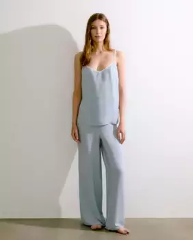 Женская пижама с бретелями nfasis, синий