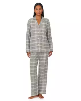 Женская пижама с длинными брюками Lauren Ralph Lauren, серый