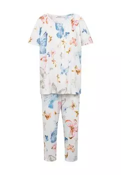 Женская пижама с круглым вырезом «бабочка» Louis Fraud, цвет Butterfly