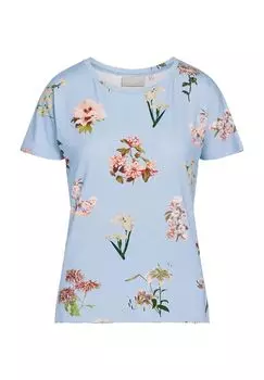 Женская пижама с круглым вырезом Ellen Annebella ESSENZA, цвет Zen Blue