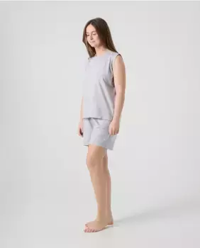 Женская пижамная футболка Kiff-Kiff, светло-серый