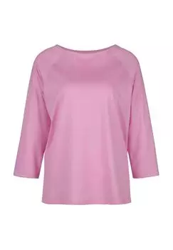 Женская пижамная рубашка Harmony с заниженными плечами и рукавами 3/4 CALIDA, цвет Bubble Gum