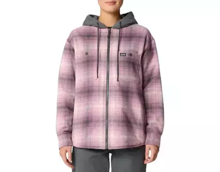 Женская плюшевая куртка Mountain Hardwear Microchill, цвет Dark Daze Ombre Buffalo