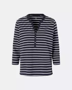 Женская полосатая футболка пекаря Woman El Corte Ingls, розовый