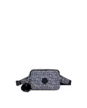 Женская поясная сумка Abanu Multi Medium синего цвета Kipling, мультиколор