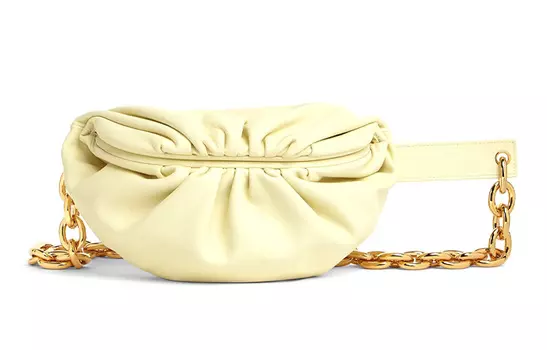 Женская поясная сумка из коровьей кожи с принтом мороженого Bottega Veneta