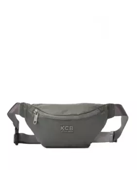 Женская поясная сумка на молнии цвета хаки Kcb