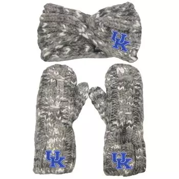 Женская повязка на голову и варежки с логотипом ZooZatz Kentucky Wildcats