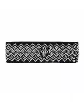 Женская повязка на голову Эльзы Las Vegas Raiders '47 Brand, черный
