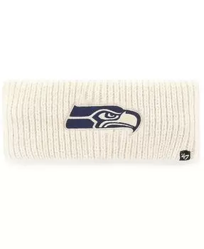 Женская повязка на голову Seattle Seahawks Meeko '47 '47 Brand, бежевый