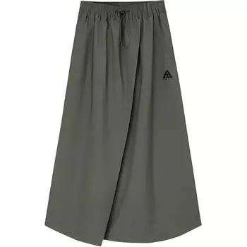 Женская повседневная длинная юбка Anta Variety Training Collection Sparrow Tea Brown