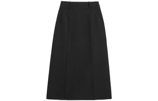 Женская повседневная длинная юбка GAP, цвет Black