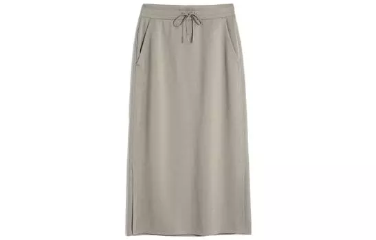 Женская повседневная длинная юбка GAP, цвет Black