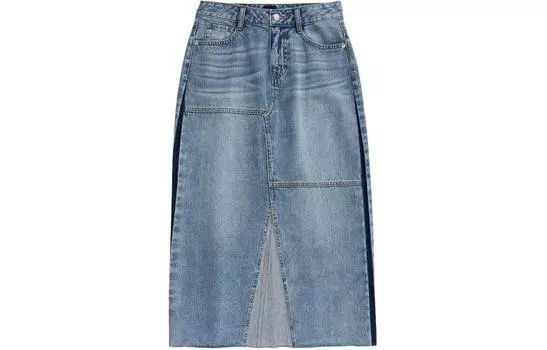 Женская повседневная длинная юбка GAP, цвет Black/Gray