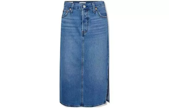 Женская повседневная длинная юбка Levi's levi’s, цвет Blue